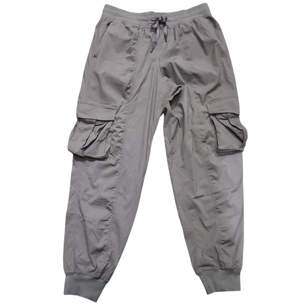 Lululemon Dance Studio Relaxed Fit Mid Rise Cargo Jogger Taupe Light Medium Airy